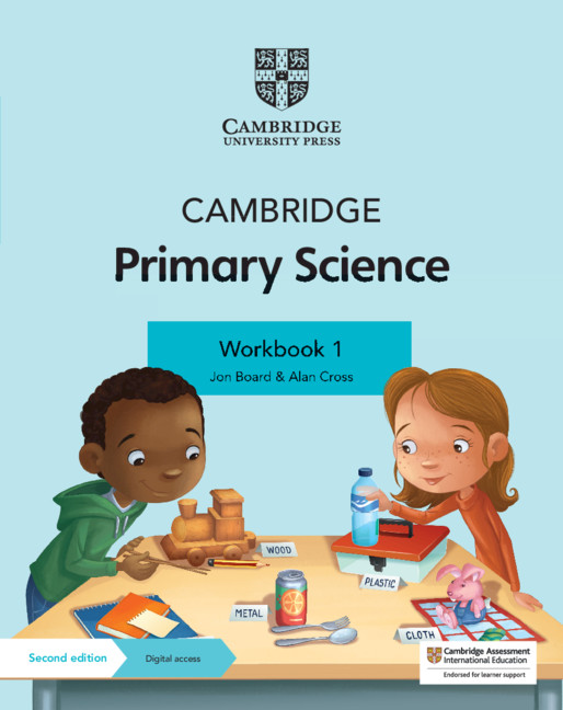 NEW Cambridge Primary Science Workbook with Digital Access Stage 1