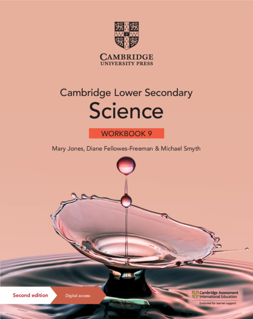 NEW Cambridge Lower Secondary Science Workbook with Digital Access Stage 9