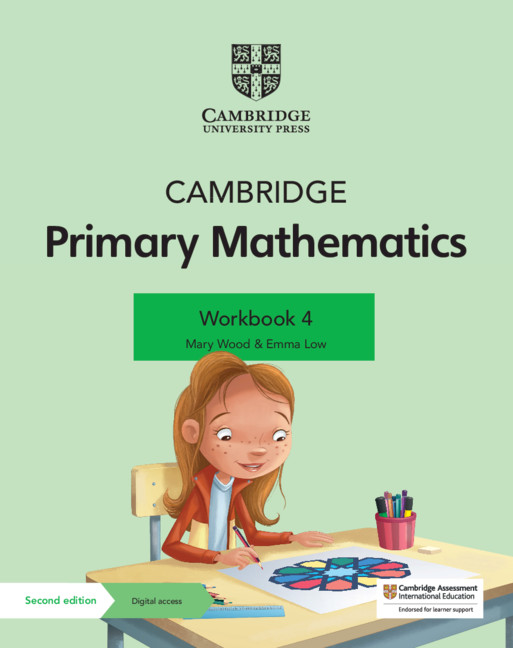 NEW Cambridge Primary Mathematics Workbook with Digital Access Stage 4