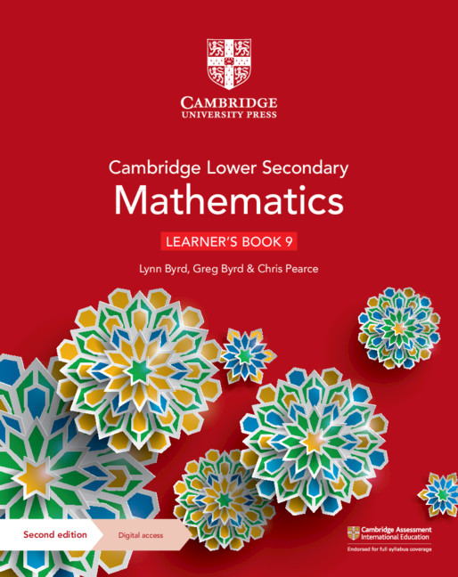 Schoolstoreng Ltd | NEW Cambridge Lower Secondary Mathematics Learner’s Book with Digital Access Stage 9
