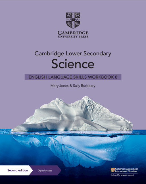 schoolstoreng NEW Cambridge Lower Secondary Science English Language Skills Workbook Stage 8
