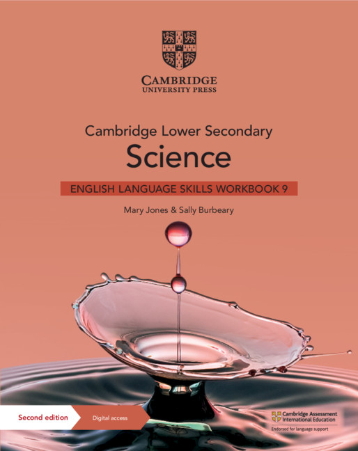NEW Cambridge Lower Secondary Science English Language Skills Workbook Stage 9
