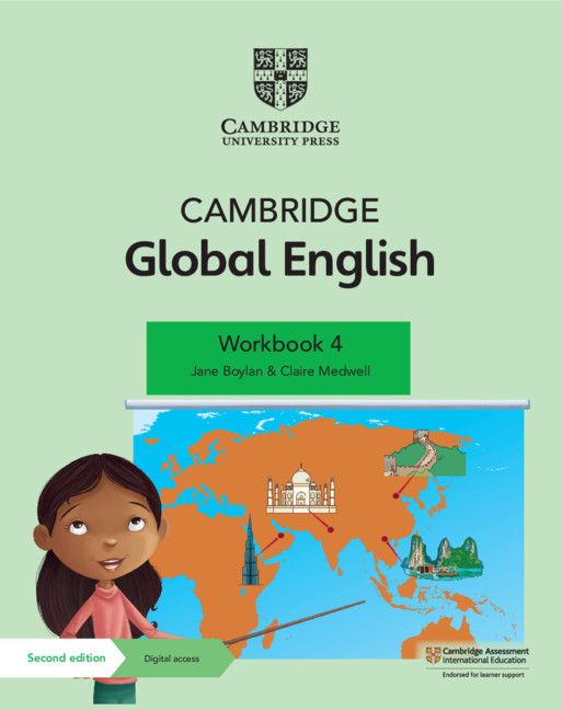 NEW Cambridge Global English Workbook with Digital Access Stage 4