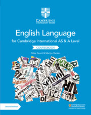 Schoolstoreng Ltd | Cambridge International AS & A Level English Language Coursebook Second Edition