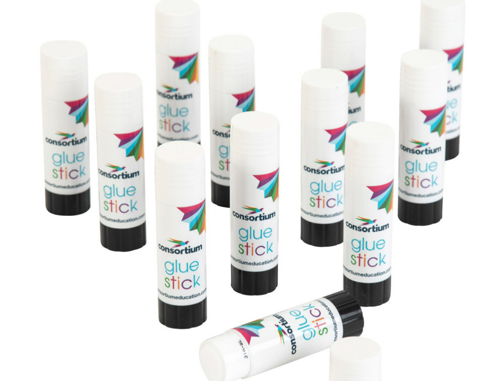 Schoolstoreng Ltd | Consortium Glue Sticks Pack of 12