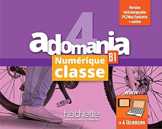 Schoolstoreng Ltd | Adomania : Niveau 4 Manuel numérique enseignant (carte)