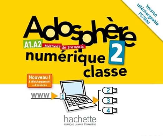 Adosphère : Niveau 2 Manuel numérique enseignant (carte)