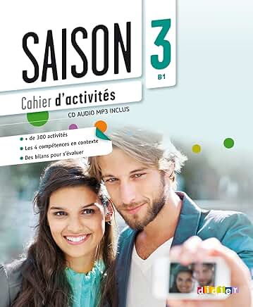 Saison: Cahier d'exercices B1 + CD