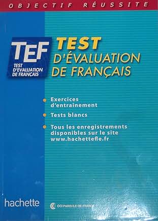 schoolstoreng TEF (Test d'évaluation de français) Livre d'entraînement