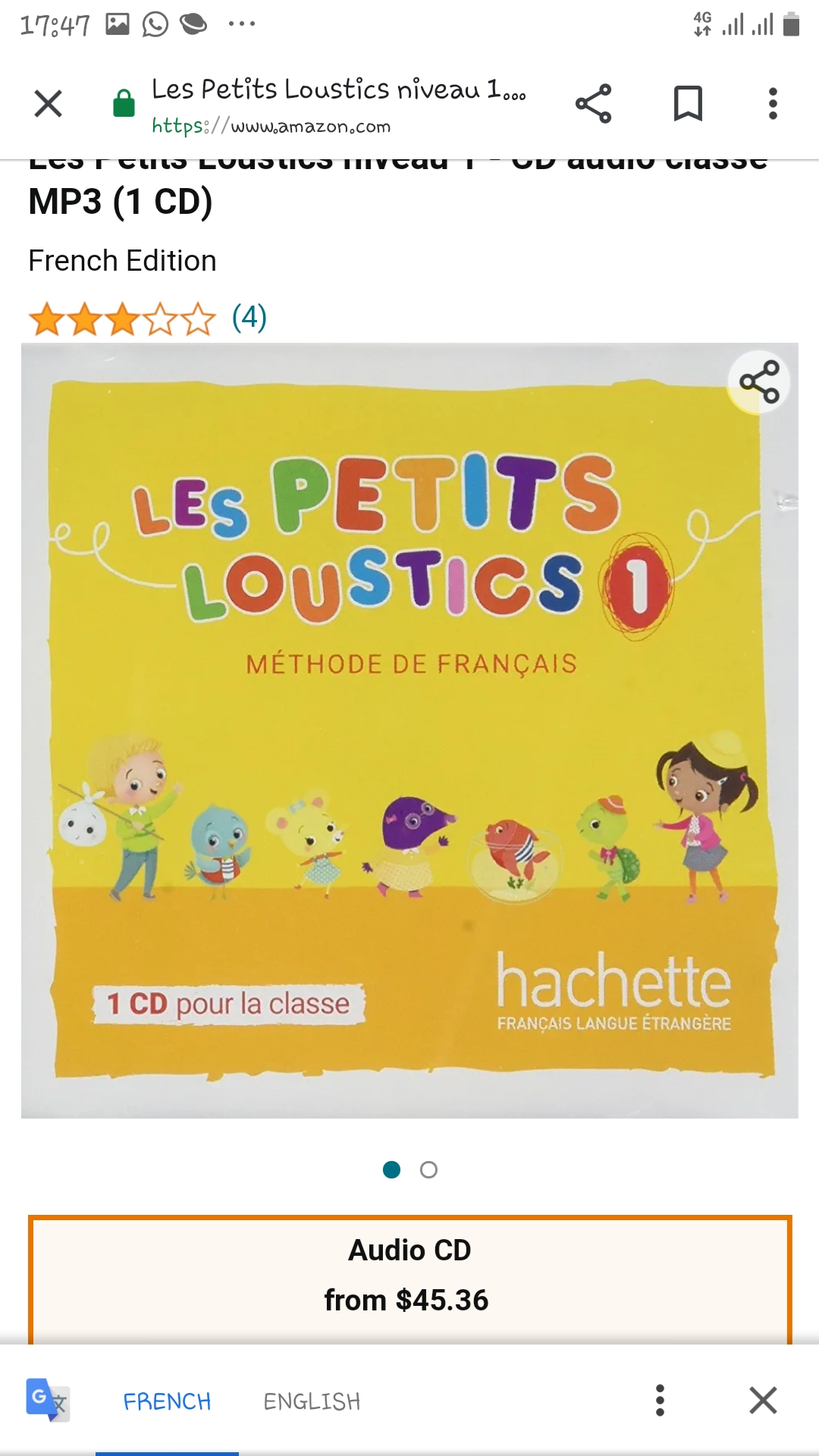 Schoolstoreng Ltd | Les Petits Loustics 1 CD audio classe (M