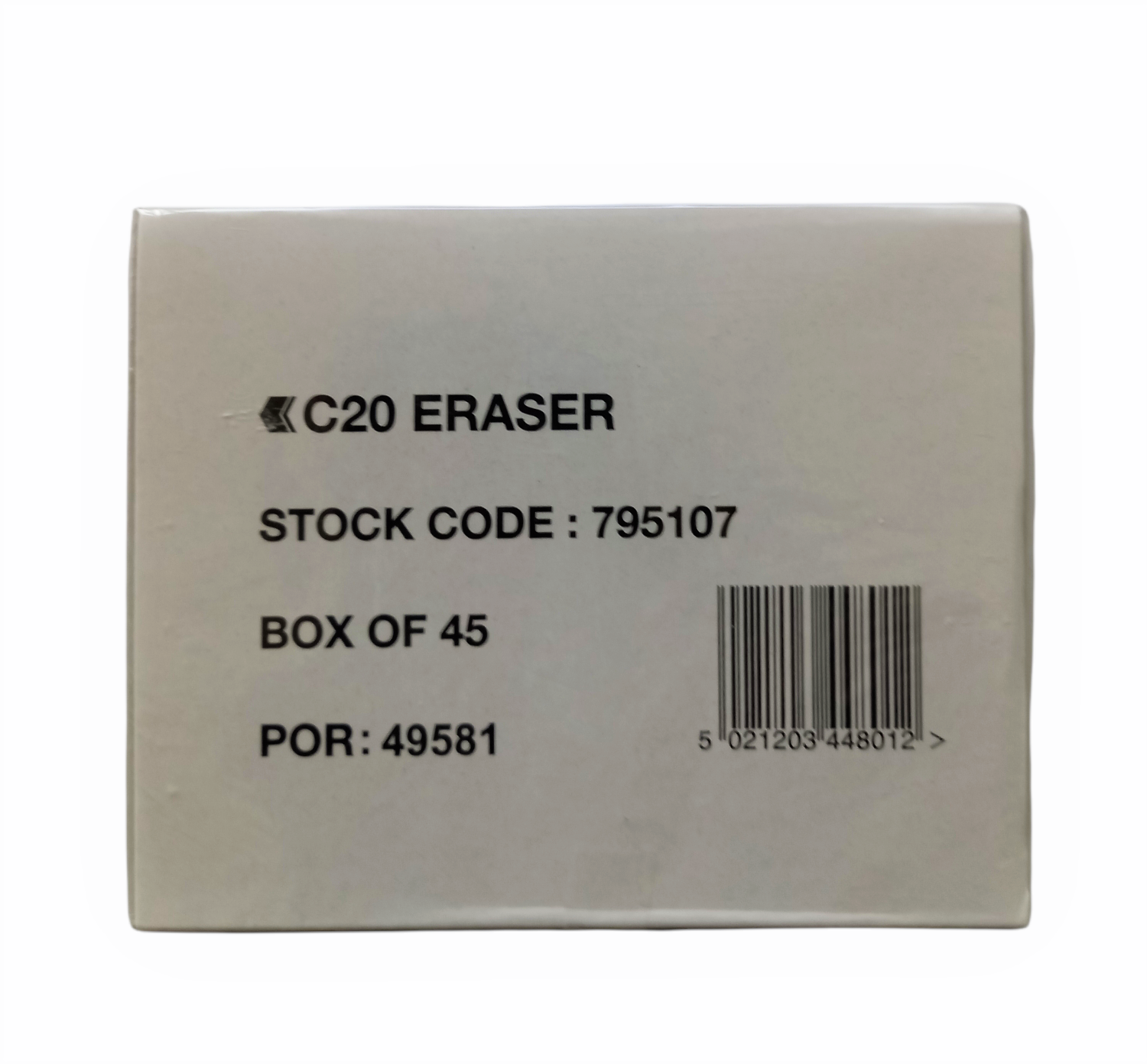 Pencil Erasers - Pack of 45
